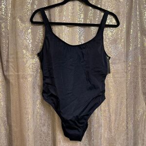 Victorias Secret Black Side Cutout One Piece Archives Swimsuit L NWT